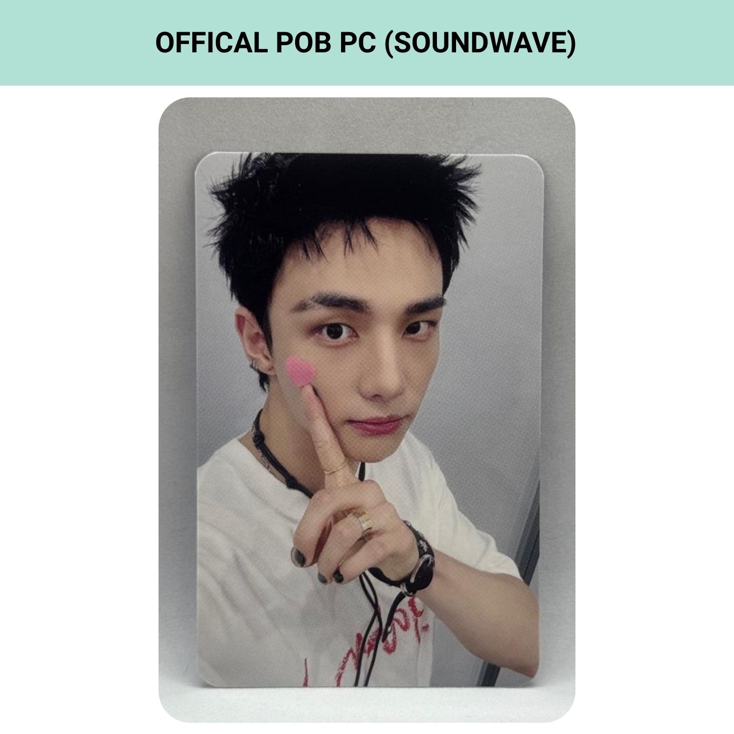 STRAY KIDS Hyunjin '' Karma '' Soundwave POB Photocard