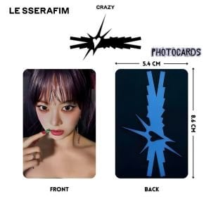 LE SSERAFIM Eunchae '' Crazy '' Photocards Set