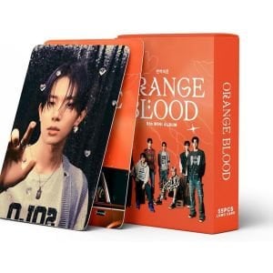 ENHYPEN '' Orange Blood '' Çift Yön Baskılı Lomo Card Seti