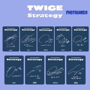 TWICE STRATEGY degipack.ver 全員セット TWICE '' Strategy '' Digipack Photocards Set