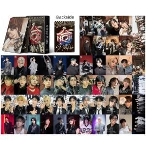 STRAY KIDS '' Skzhop Hiptape '' Çift Yön Baskılı Hologramlı Laser/Lomo Card Seti