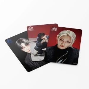 STRAY KIDS '' Skzhop Hiptape '' Çift Yön Baskılı Hologramlı Laser/Lomo Card Seti