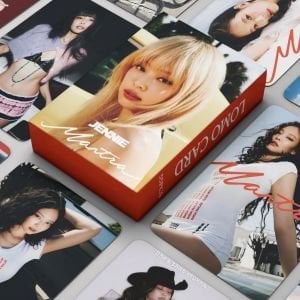 BLACKPINK  Jennie '' Mantra '' Çift Yön Baskılı Lomo Card Seti