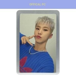 SEVENTEEN Hoshi '' 2022 SVT Photobook '' Blue Black Photocard