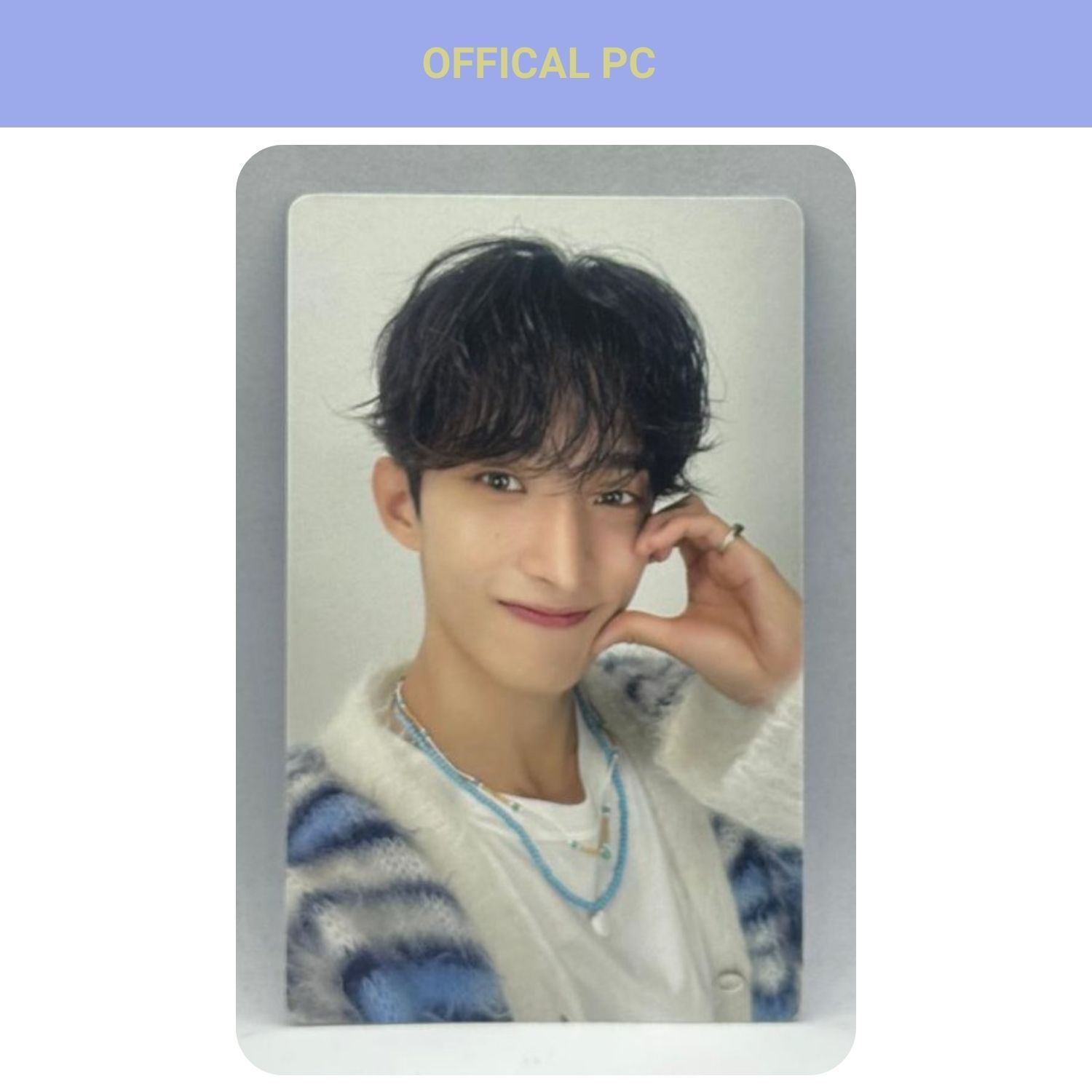 SEVENTEEN DK '' 2022 SVT Photobook '' Blue Black Photocard