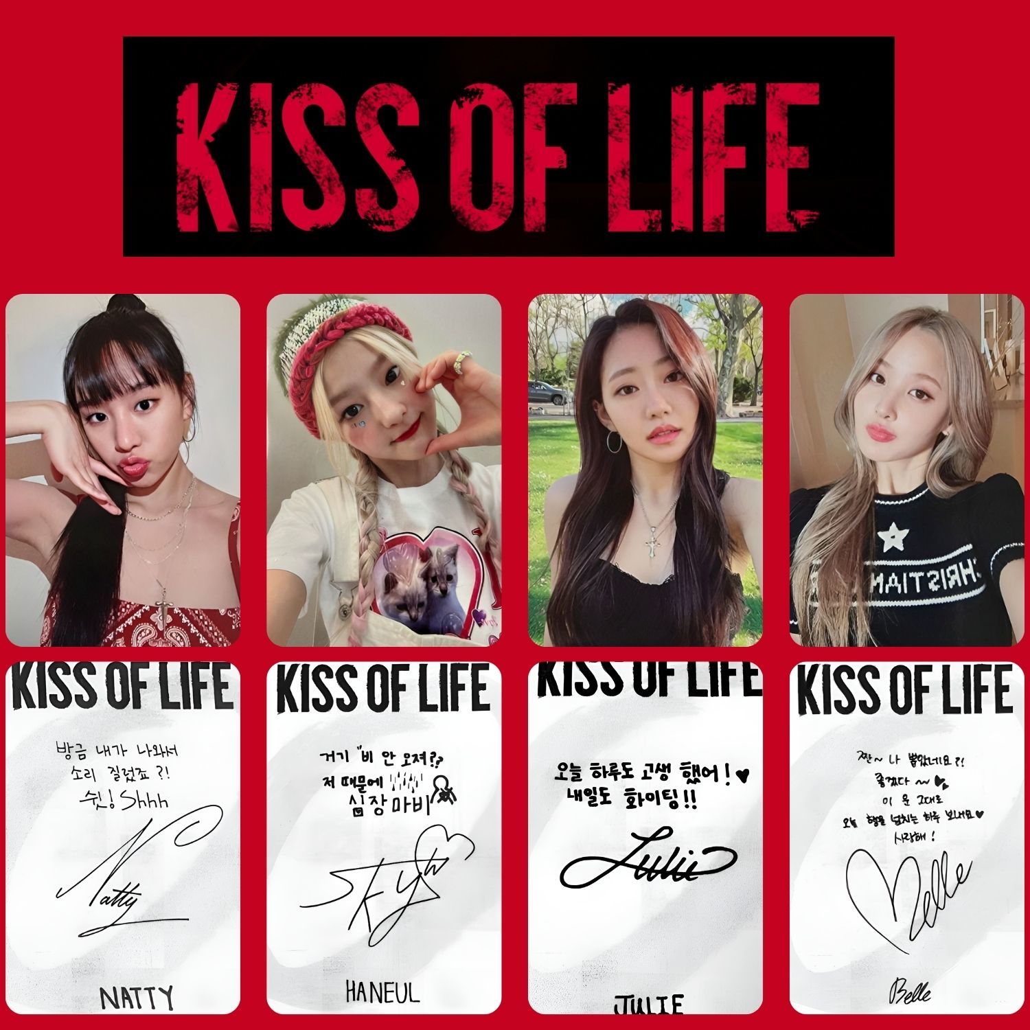 KISS OF LIFE '' Kiss of life '' PC Set