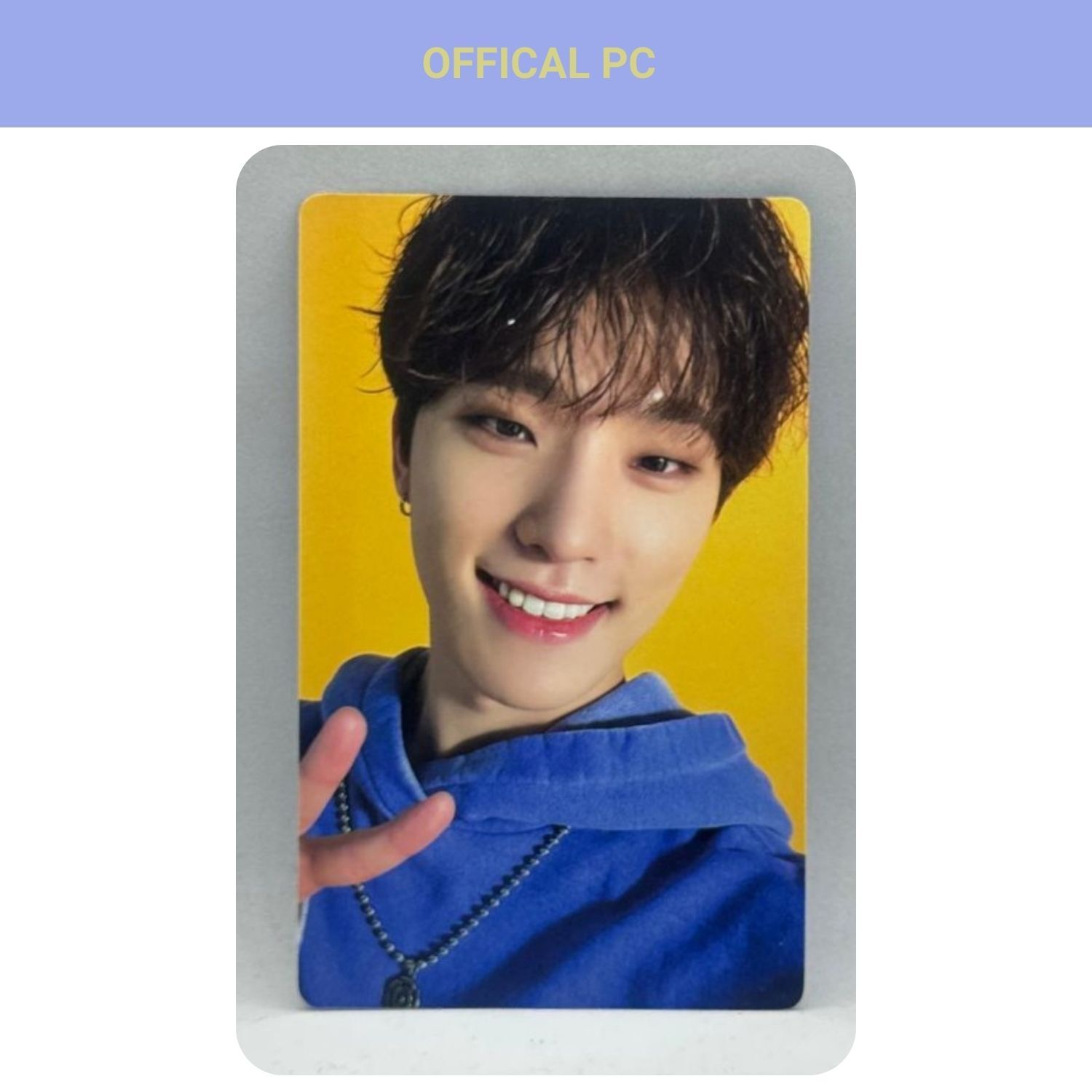 SEVENTEEN Dino '' 2022 SVT Photobook '' Blue Black Photocard