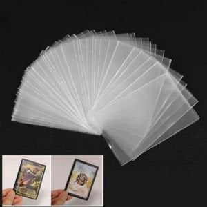 Şeffaf Desensiz Kart Koruyucu (10 Adet - 5.8 x 8.8 cm)