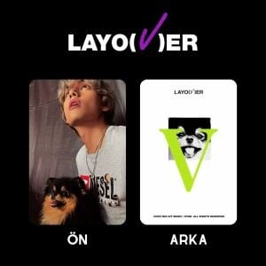 BTS V  '' Layover '' Green PC Set