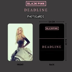 BLACKPINK '' Deadline '' Photocards Set 1