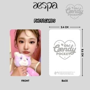 AESPA '' Oh! Ceandy Pocket '' Photocards Set 1