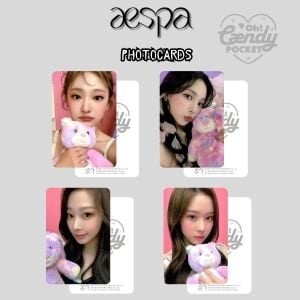 AESPA '' Oh! Ceandy Pocket '' Photocards Set 1