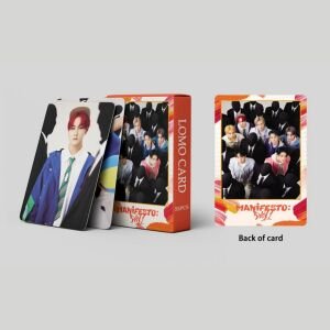ENHYPEN '' Manifesto Day 1 '' Çift Yön Baskılı Lomo Card Seti