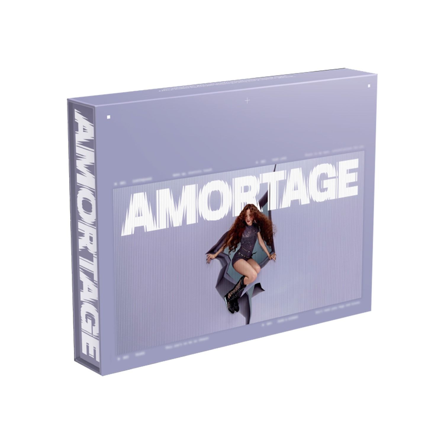 JISOO Mini Album – AMORTAGE (EXCLUSIVE EDITION) Purple