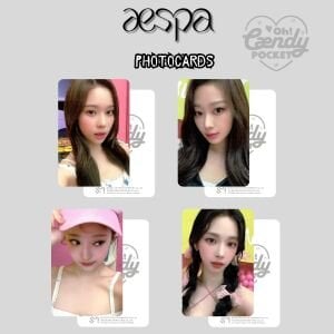 AESPA '' Oh! Ceandy Pocket '' Photocards Set 2