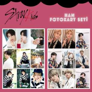 STRAY KIDS '' Han ''  Fotokart Seti