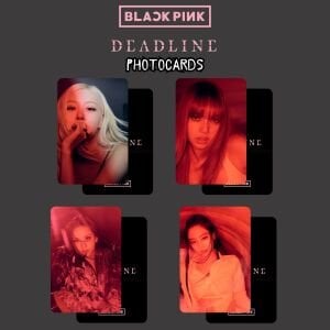 BLACKPINK '' Deadline '' Photocards Set 2