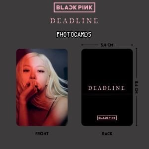 BLACKPINK '' Deadline '' Photocards Set 2