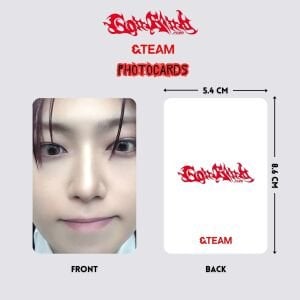 &TEAM '' Go in blind '' Photocards Set 1