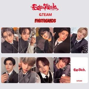 &TEAM go in blind中国一直娱yizhiyu4.0トレカ9枚セット &TEAM '' Go in blind '' Photocards Set 2