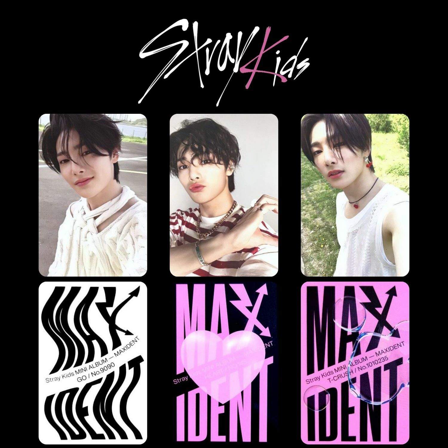 STRAY KIDS IN '' Maxident '' Albüm Kart Seti