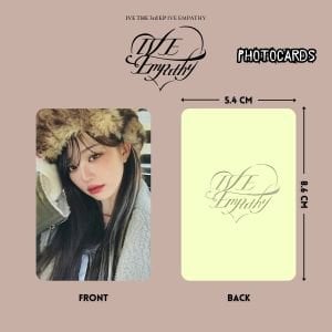 IVE '' Empathy '' Photocards Set ME Ver.