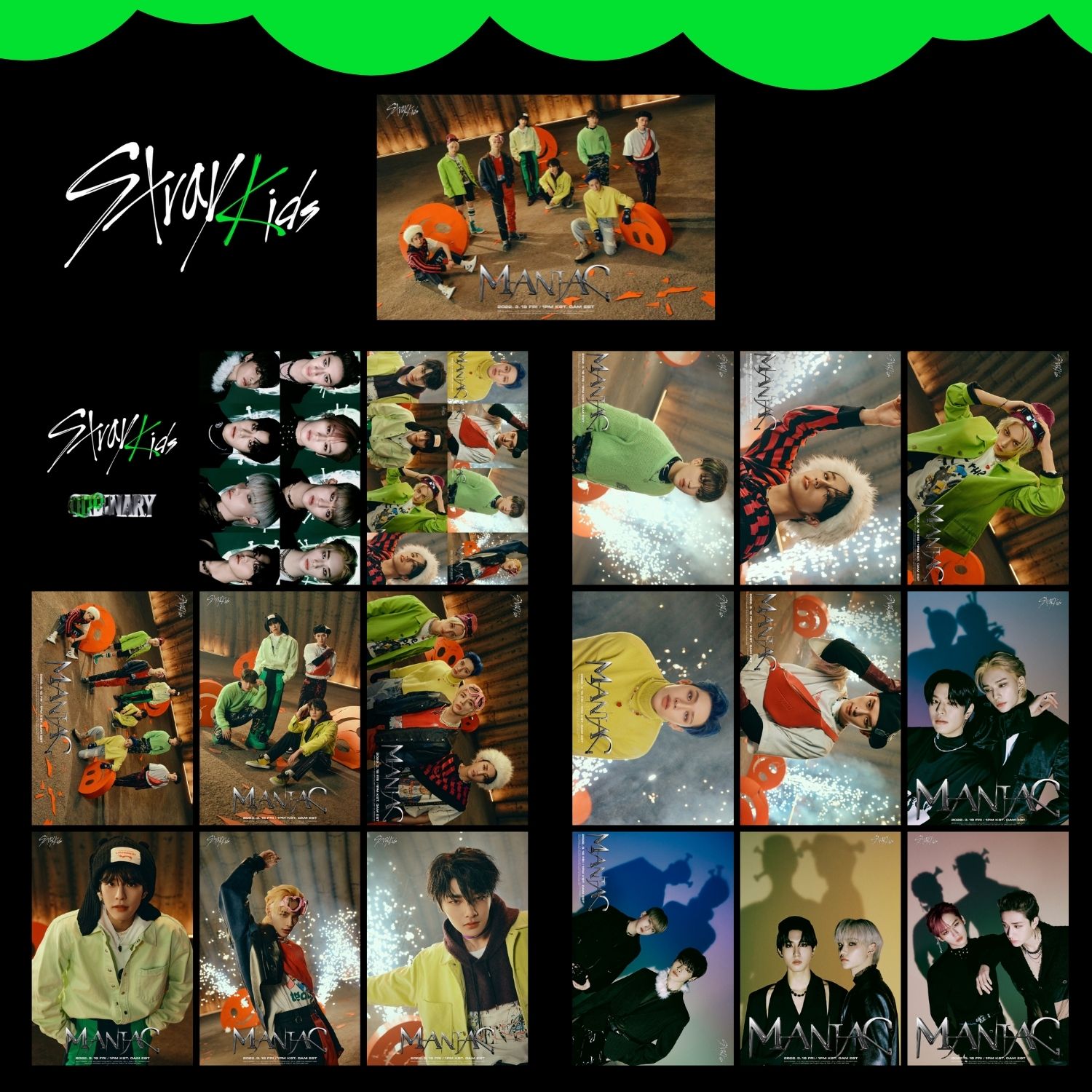 STRAY KIDS  '' Oddinary ''  Fotokart Seti 2