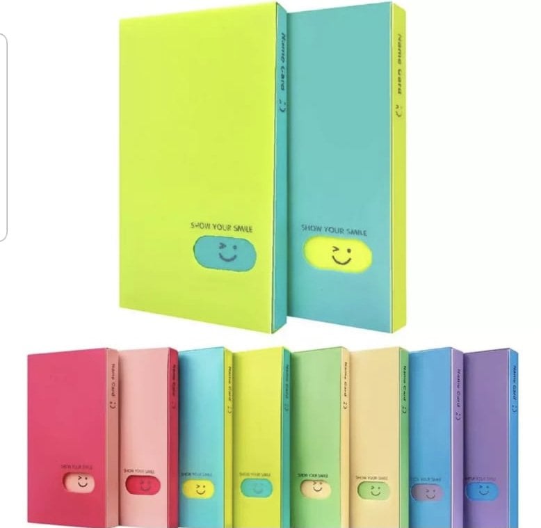 Büyük Boy Renkli Binder