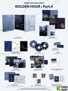 ATEEZ – 13TH Mini Album [Golden Hour : Part.4] Diary Versiyon