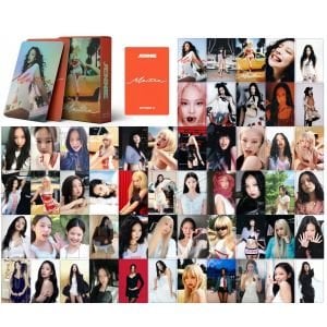 BLACKPINK  Jennie '' Mantra ''  Çift Yön Baskılı Hologramlı Laser/Lomo Card Seti