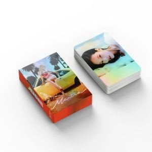 BLACKPINK  Jennie '' Mantra ''  Çift Yön Baskılı Hologramlı Laser/Lomo Card Seti