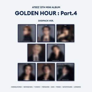 ATEEZ – 13TH MINI ALBUM [GOLDEN HOUR : Part.4] (DIGIPACK VER