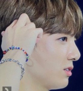 BTS Jungkook Renkli Bileklik