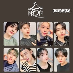 STRAY KIDS '' Skzhop Hiptape '' POB 4 Photocards Set