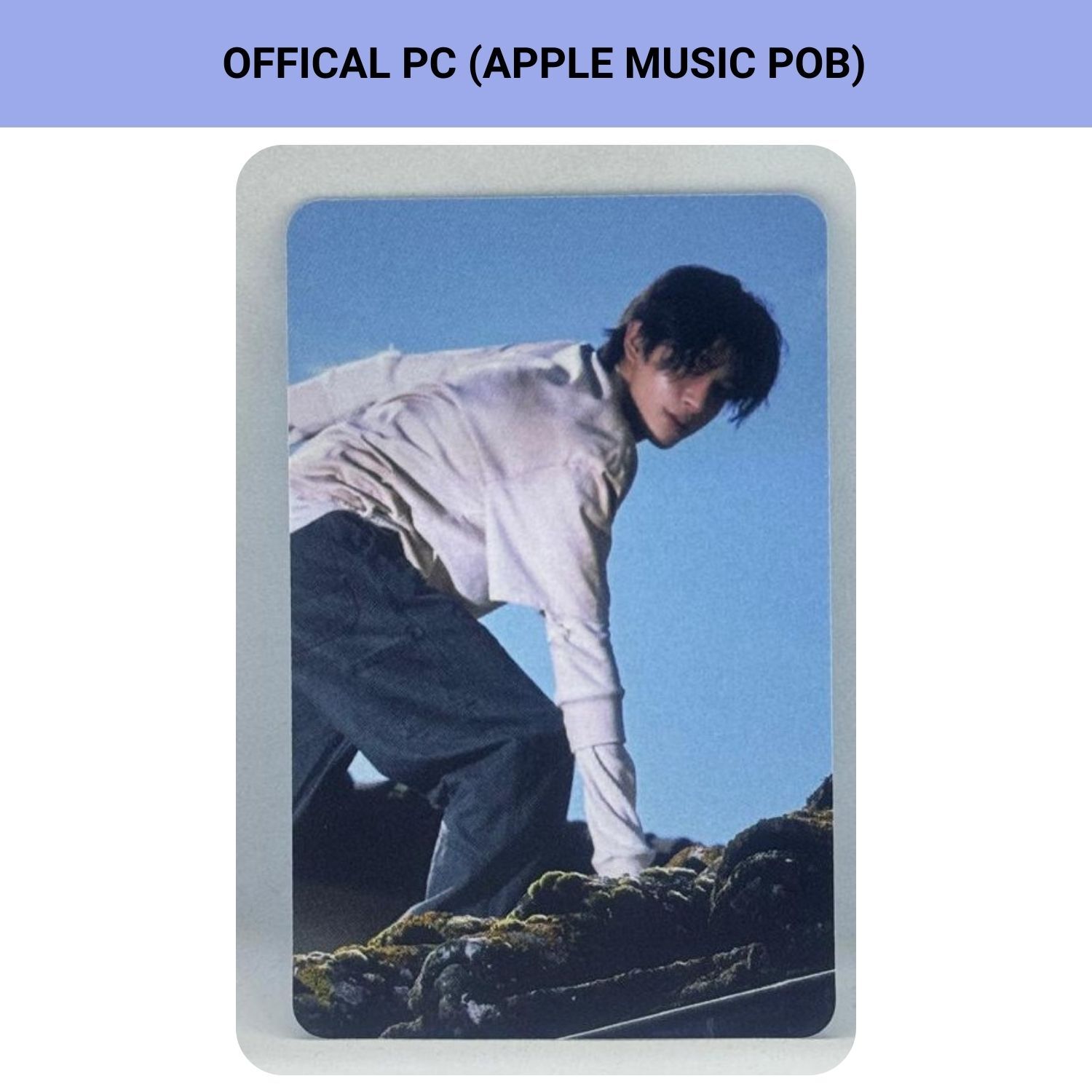 ENHYPEN Jake '' The SIN : Vanish '' Apple Music POB Photocard