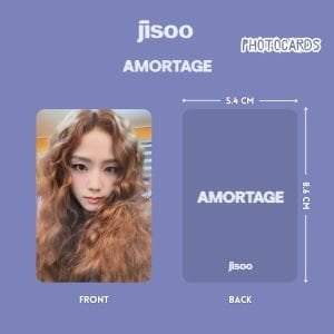 BLACKPINK Jisoo '' Amortage '' Photocards Set POB 1