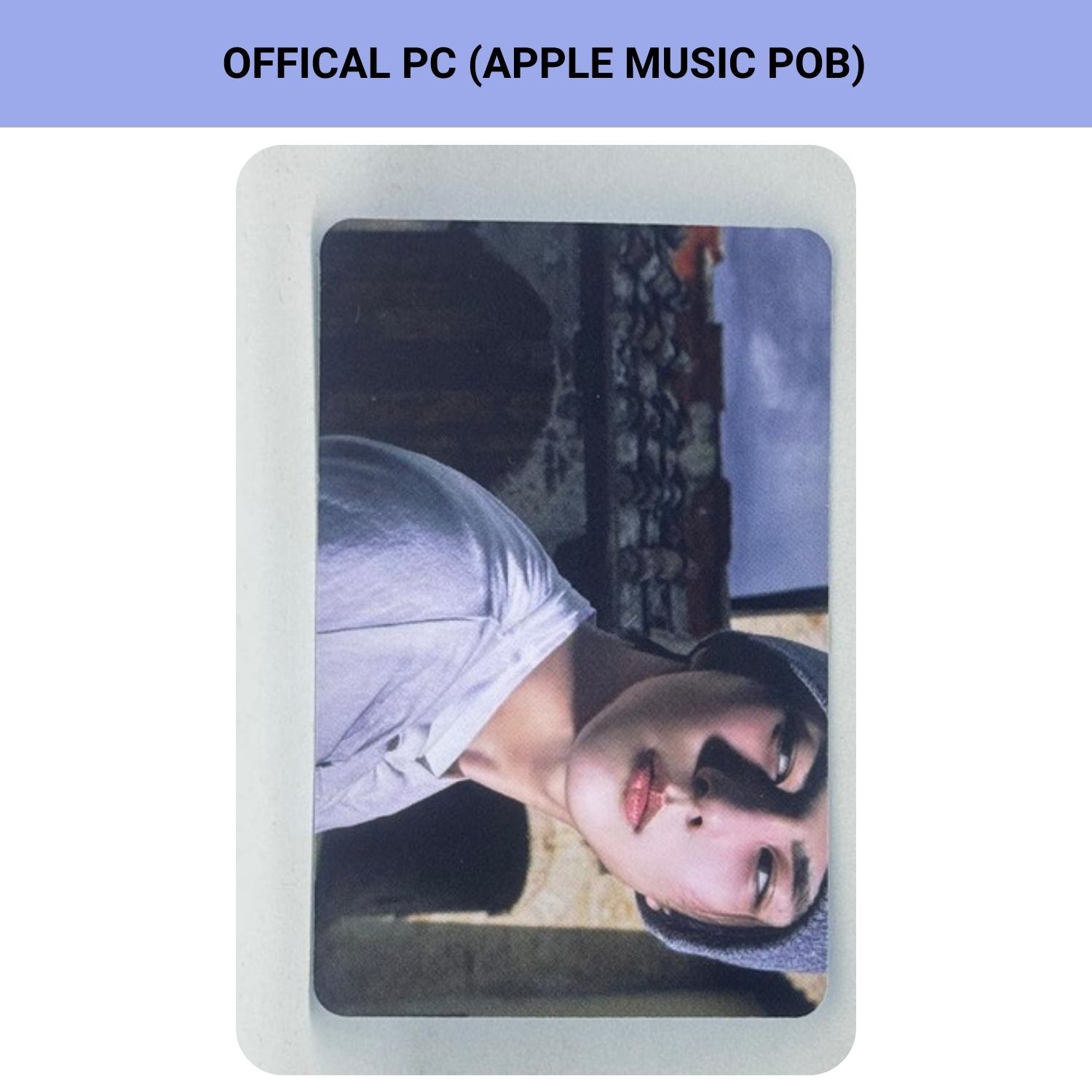 ENHYPEN Jungwoon '' The SIN : Vanish '' Apple Music POB Photocard