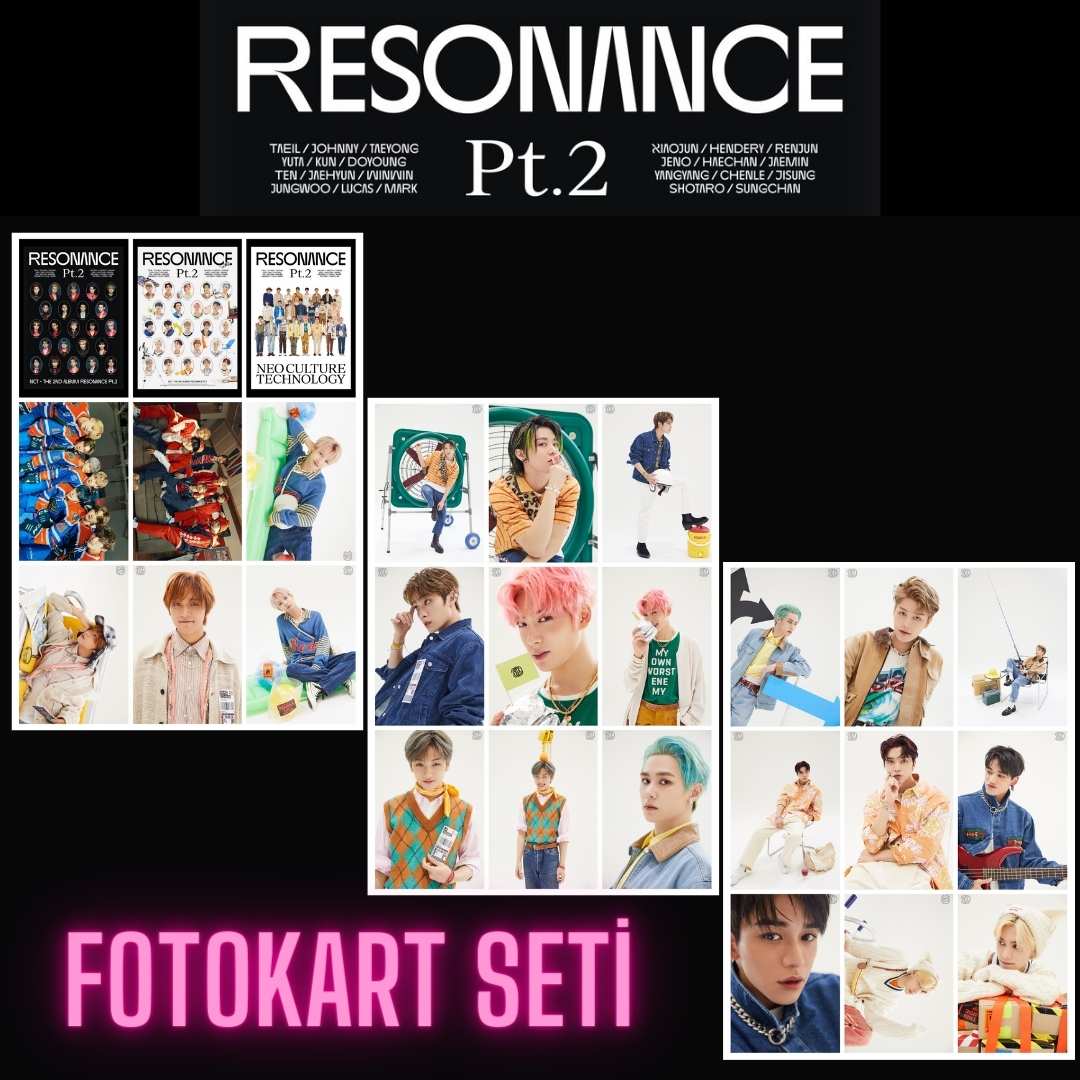 NCT 2020 ''Resonance PT2'' Fotokart Seti - Set2