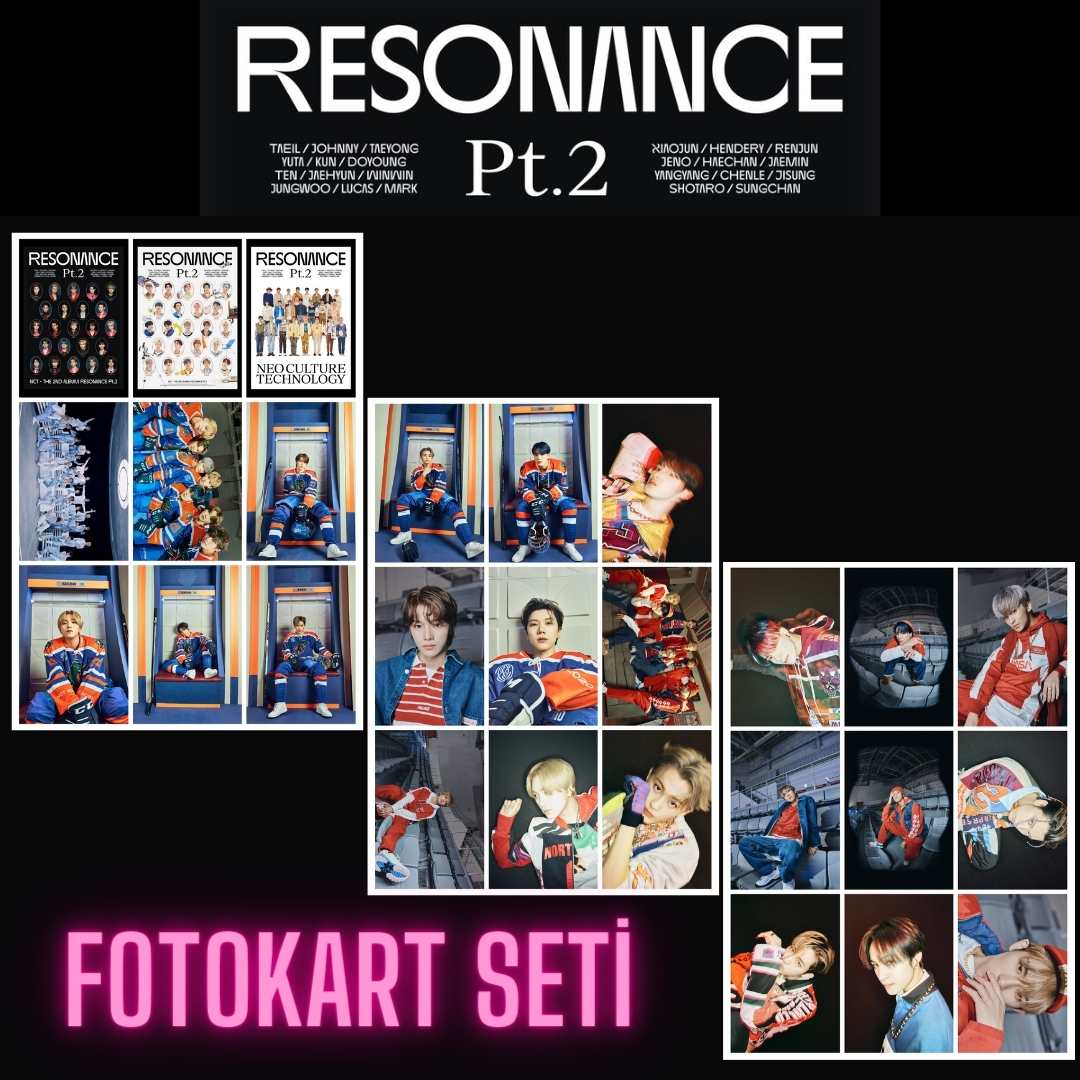 NCT 2020 ''Resonance PT2'' Fotokart Seti - Set3