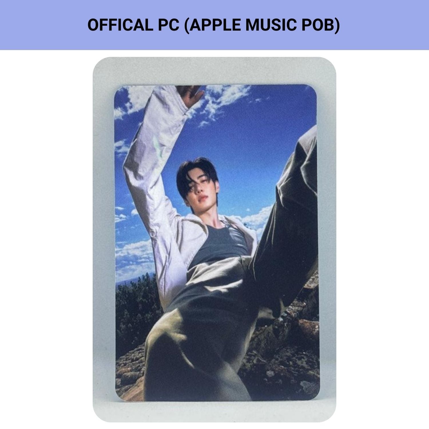 ENHYPEN Sunghoon '' The SIN : Vanish '' Apple Music POB Photocard