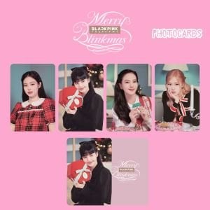 BLACKPINK '' Merry Blinkmas '' Photocards Set