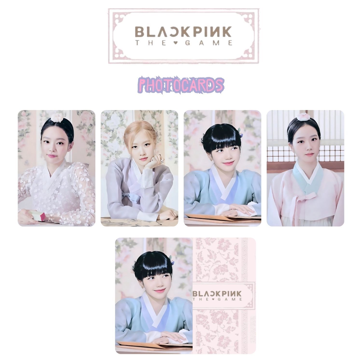 BLACKPINK ''Blackpink's New Year Greeting'' Photocards Set