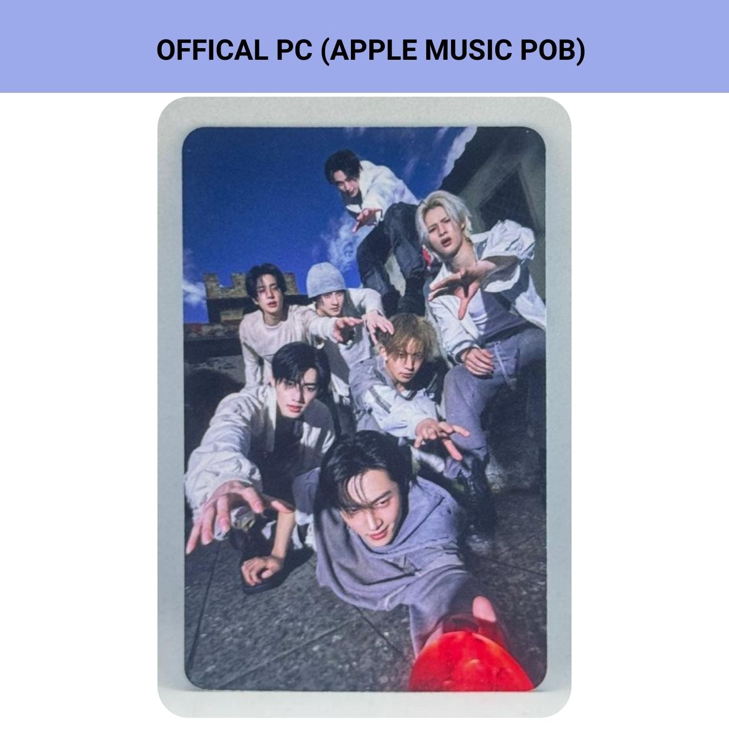 ENHYPEN Grup '' The SIN : Vanish '' Apple Music POB Photocard