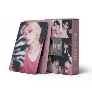 STRAY KIDS '' DO IT '' Çift Yön Baskılı Lomo Card Seti (55 Pcs)