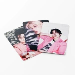 STRAY KIDS '' DO IT '' Çift Yön Baskılı Hologramlı/Lomo Card Seti (55 Pcs)