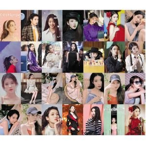 IU '' LILAC '' Çift Yön Baskılı Lomo Card Seti