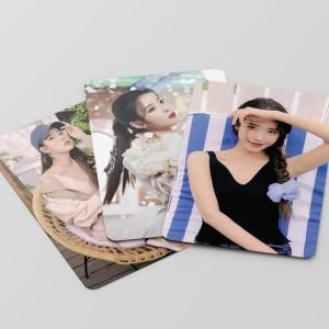 IU '' LILAC '' Çift Yön Baskılı Lomo Card Seti