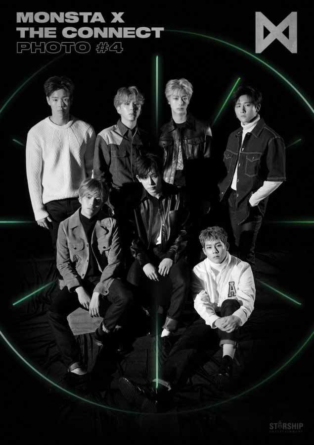 MONSTA X ''THE CONNECT'' KARTPOSTALLARI