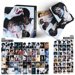 ENHYPEN Jake '' Desire Unleash '' Çift Yön Baskılı Lomo Card Seti (55 Pcs)