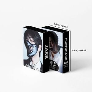 ENHYPEN Jake '' Desire Unleash '' Çift Yön Baskılı Lomo Card Seti (55 Pcs)